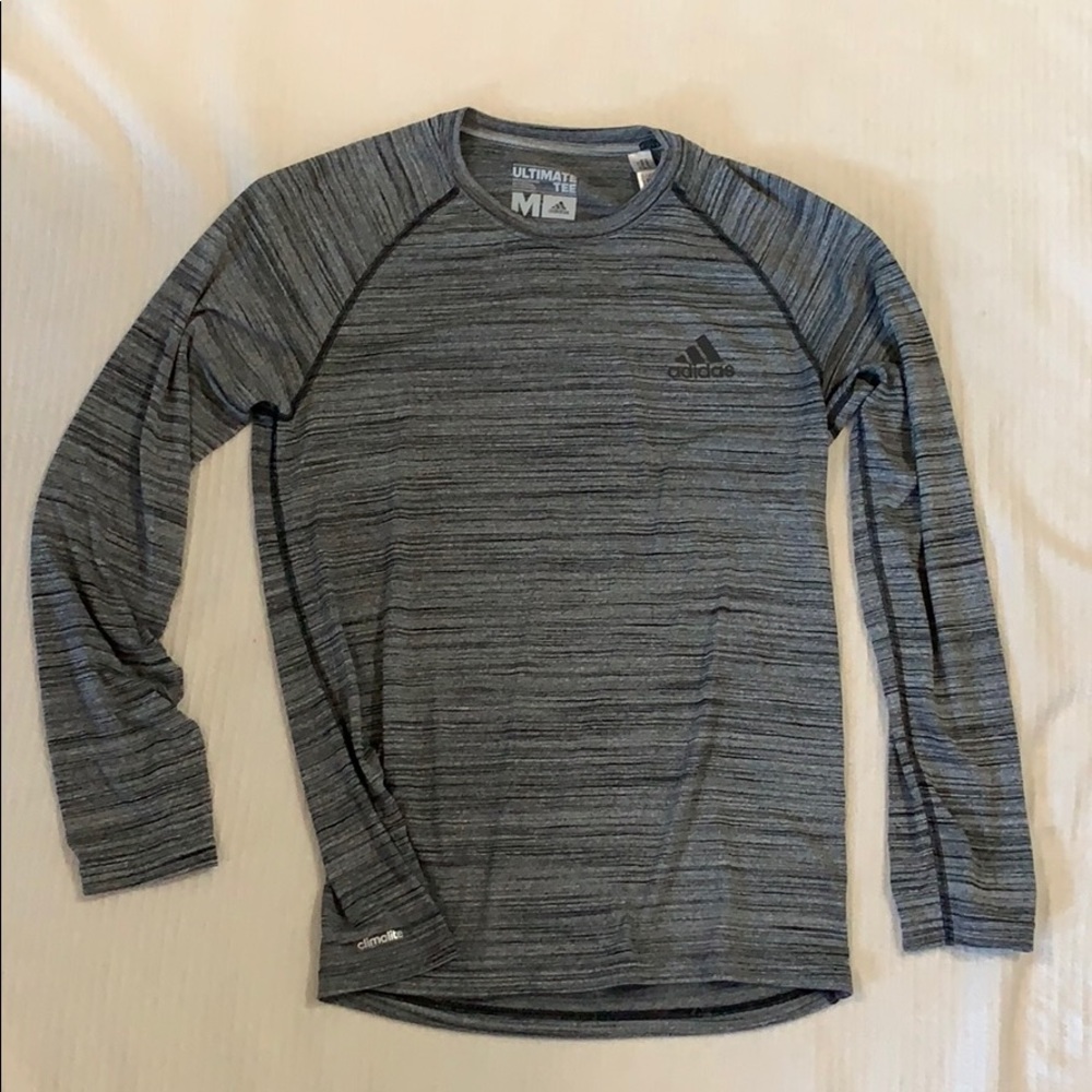 Mens Adidas Climatalite Long Sleeve Performance